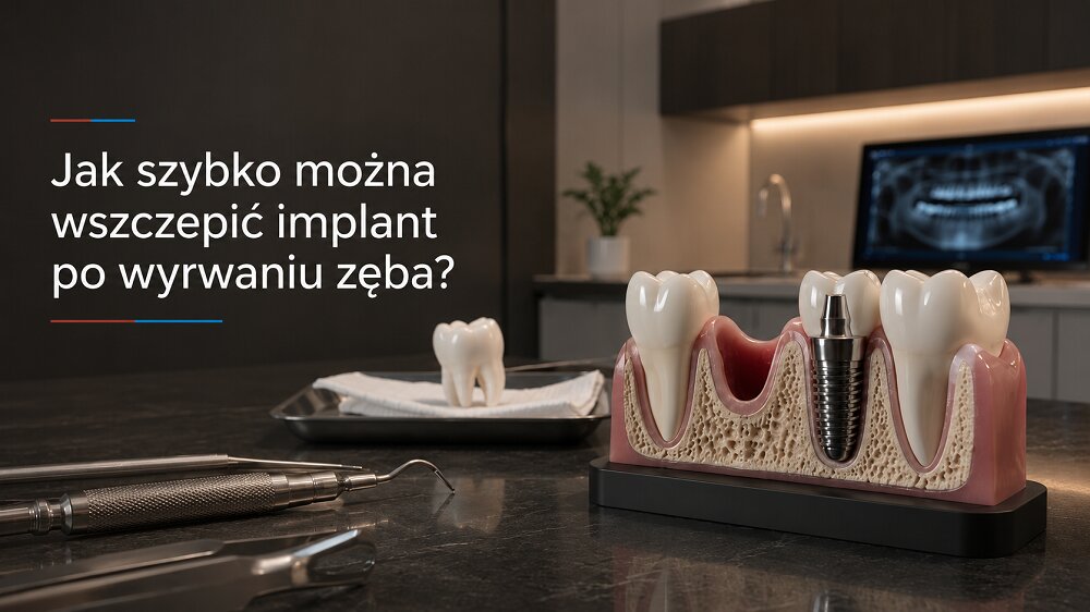 Jak szybko można wszczepić implant po wyrwaniu zęba