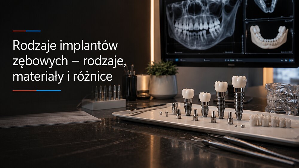 Rodzaje implantów zębowych