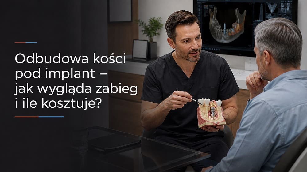 Odbudowa kości pod implant