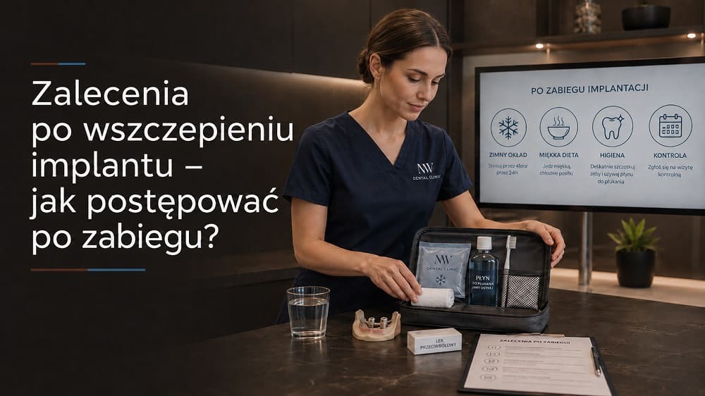 Zalecenia po wszczepieniu implantu